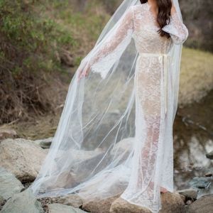 French Lace Robe